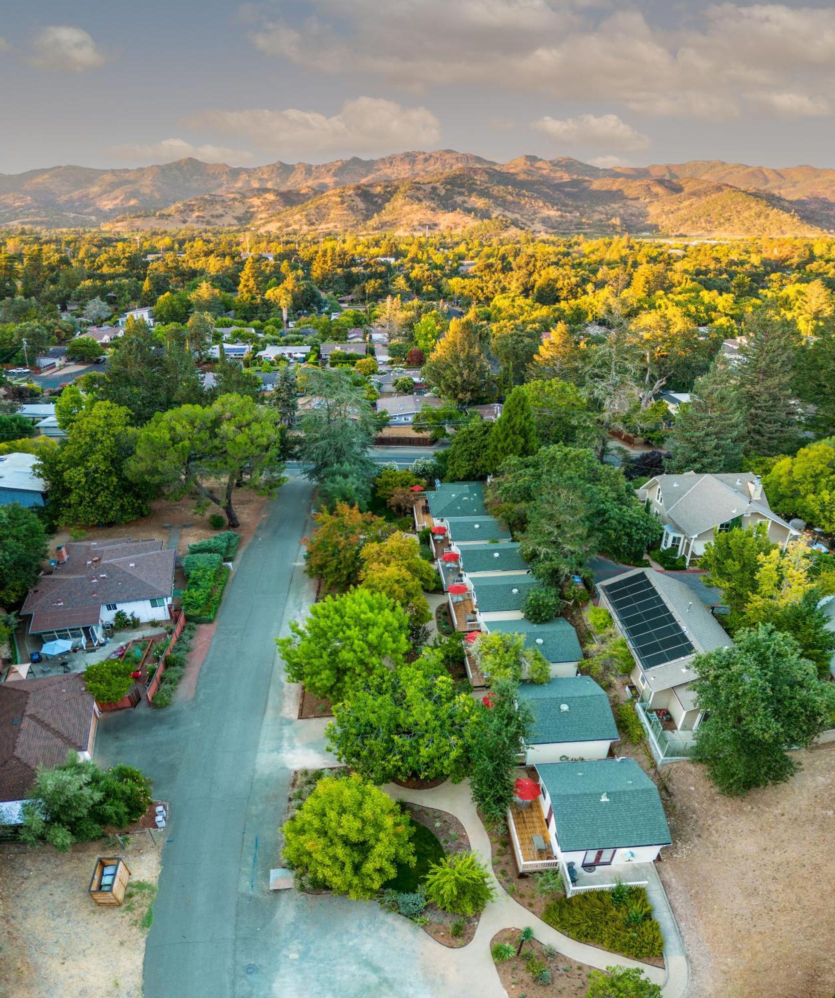 Aurora Park Cottages Calistoga Exterior foto